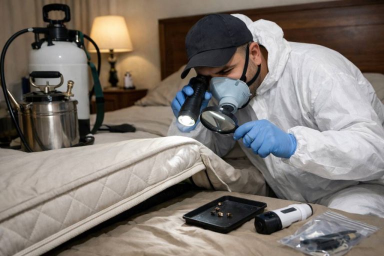 Exterminateur punaise de lit paris : quand faire appel à un spécialiste et comment se déroule l’intervention