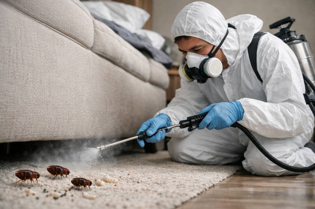 Exterminateur de puces : pourquoi l’intervention d’un spécialiste est indispensable pour une éradication totale